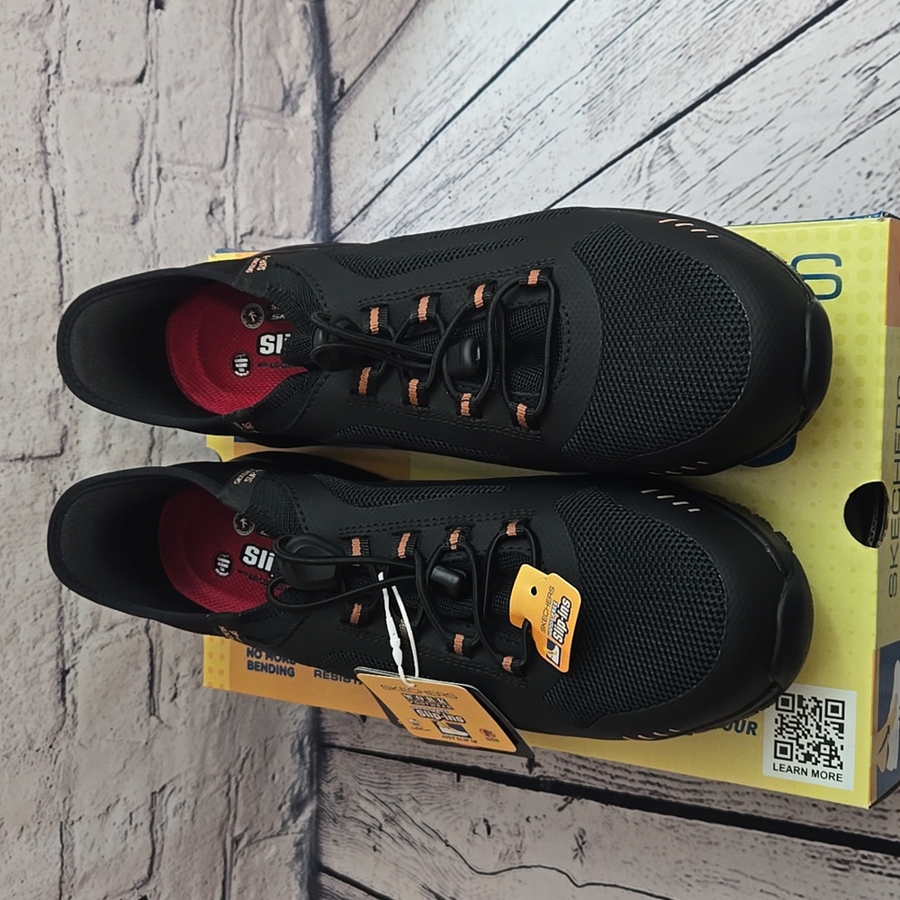 Skechers Hands Free Slip Ins Work Shoes - Picture 3 of 14